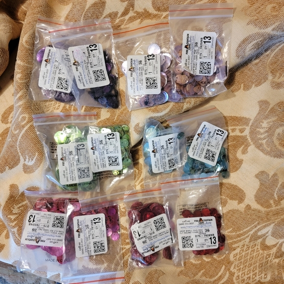 Flat Drop Shell Beads 10mm &15mm Crafting / Sewing - Picture 6 of 12